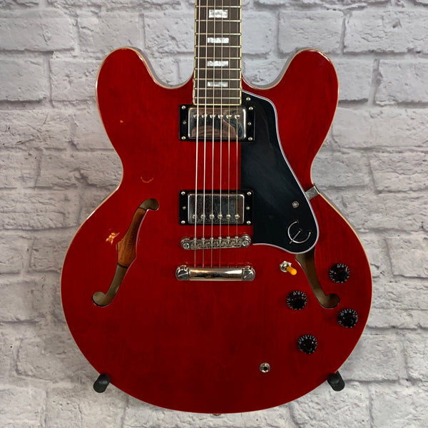 Epiphone Dot ES-335 Pro Cherry w/ Hard Case - Evolution Music