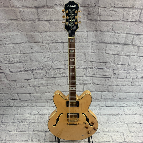 美品！Epiphone Sheraton II Natural Epiphone Sheraton II Natural 2006 – Chicago Music Exchange