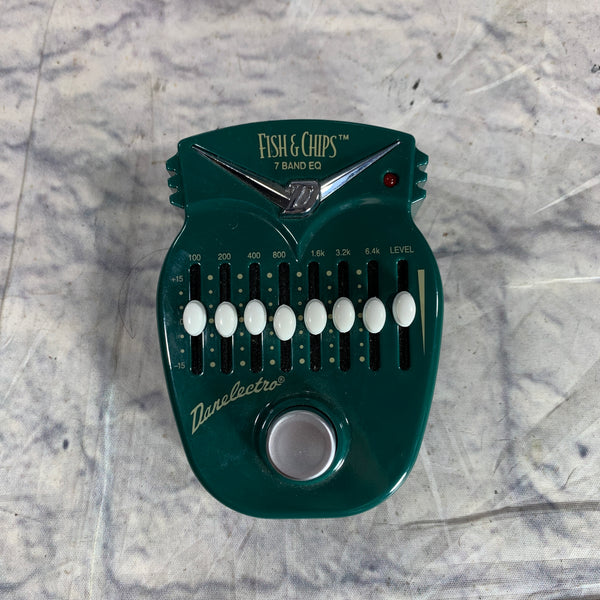ギター Danelectro DJ-14 Fish & Chips 7BAND EQ Danelectro DJ14 Fish & Chips 7 Band EQ Equalizer Guitar