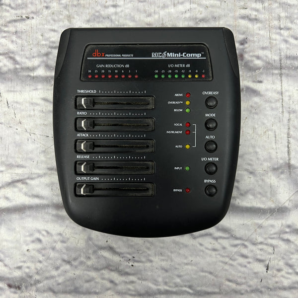 ベース dbx mc6 mini-comp dbx Professional Products MC6 Mini-Comp DBX Desktop