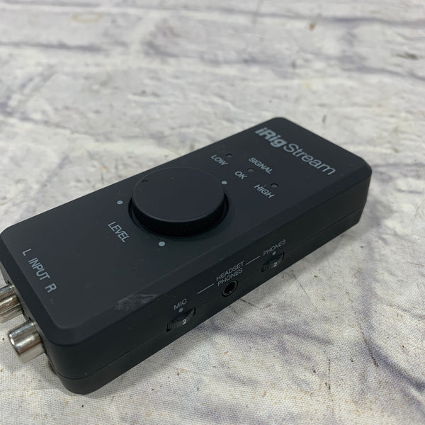 IK Multimedia iRig Stream Mobile Interface - Evolution Music