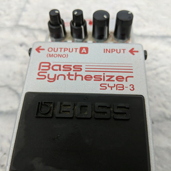 boss bass synth pedal Boss SYB-3 Bass Synthesizer Pedal