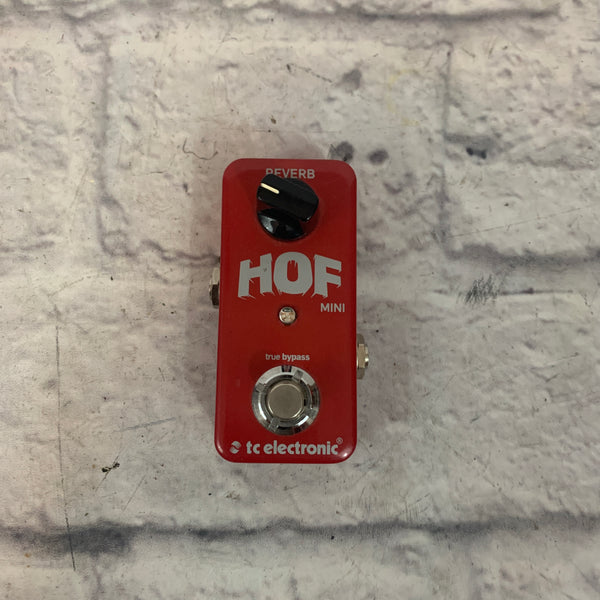 TC Electronic Hall of Fame HOF Mini Reverb Pedal - Evolution Music