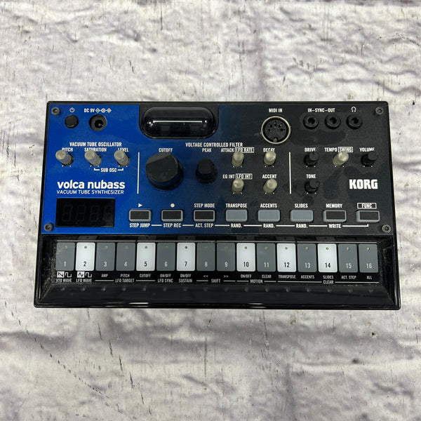 Korg Volca NuBass Vaccum Tube Synth - Evolution Music
