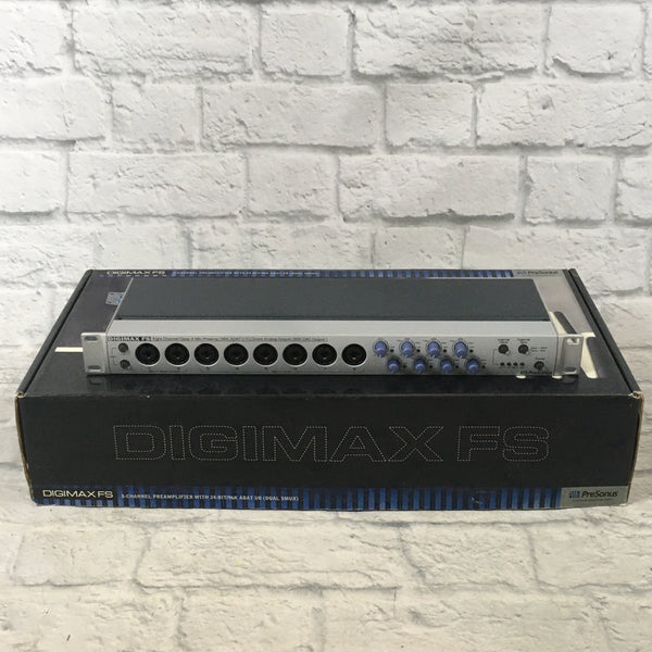 Presonus Digimax FS 8-Channel Rack Preamplifier - Evolution