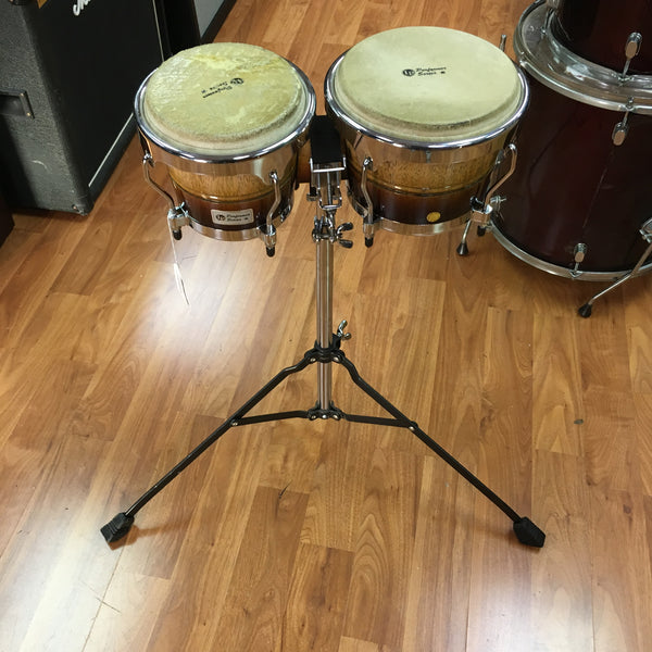 LP Performer Bongos w Stand Evolution Music