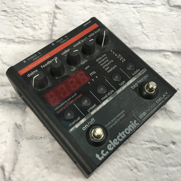 TC Electronic ND-1 Nova Delay Pedal - Evolution Music