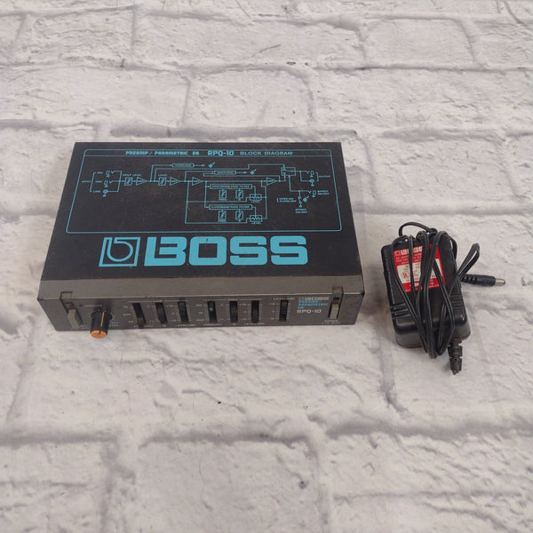 Boss RPQ-10 Preamp Parametric EQ