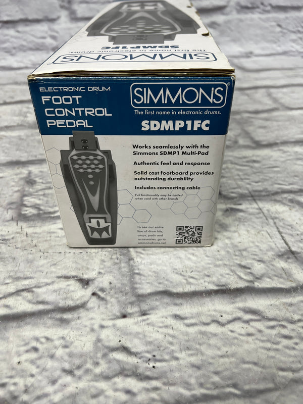 Simmons SDMP1FC Electronic Foot Pedal Evolution Music