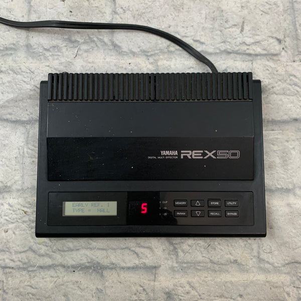 【美品】YAMAHA REX50 DIGITAL MULTI EFFECTOR YAMAHA REX50 Digital Multi Effector Vintage MADE IN JAPAN | eBay