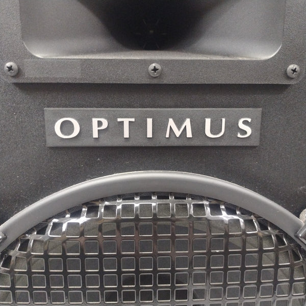 Optimus store pa speakers