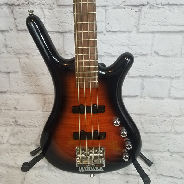 Warwick 4 String Rock Bass Corvette Sunburst - Evolution Music
