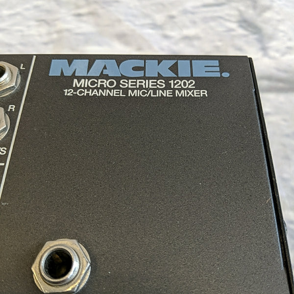 Mackie Micro Series 1202 12-Channel Mic/Line Mixer - Evolution Music