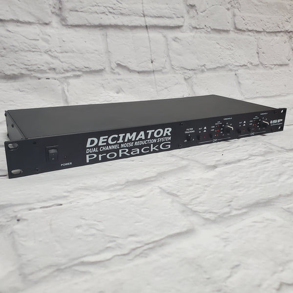isp technologies decimator prorack g 中古 ISP Technologies Decimator Pro Rack G Noise Reduction | Reverb