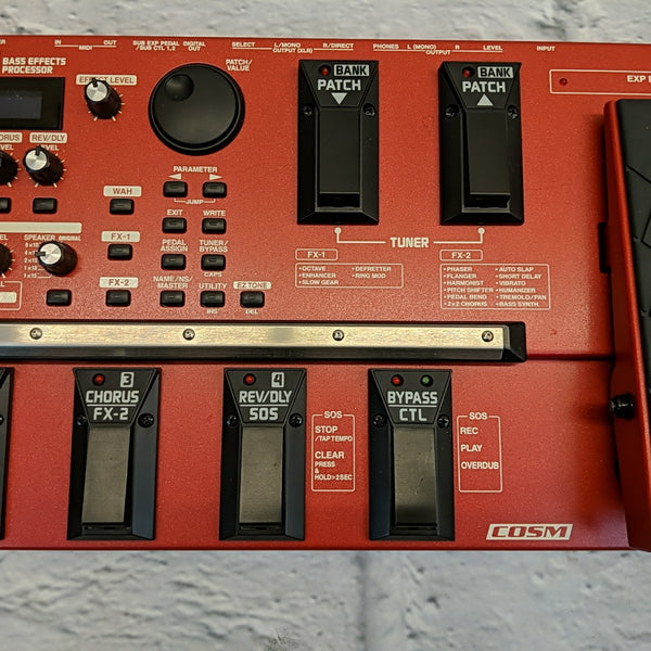 Boss GT-6B Bass Effects Processor - Evolution Music