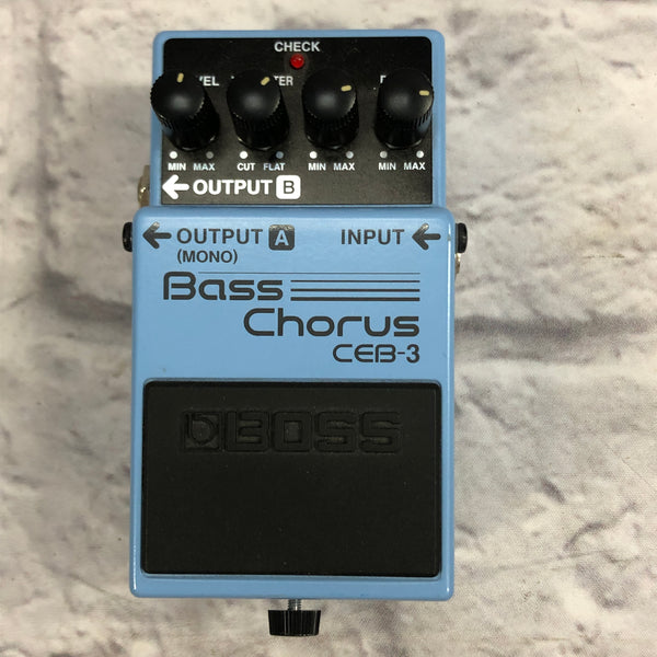 【10％OFF】 Chorus Bass CEB-3 Boss Pedal Music Evolution - ベース