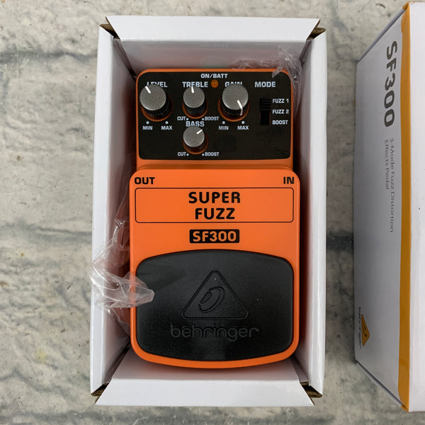 Behringer SF300 Super Fuzz Pedal - Evolution Music