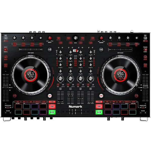 Numark NS6II 4 Channel USB DJ Controller with Software - Evolution
