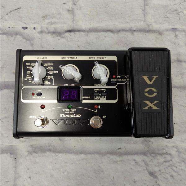 Vox SL2G StompLab IIG Modeling Guitar Processor Evolution Music