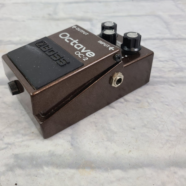 Boss OC-2 Octave Pedal (Taiwan Black Label) w/ PSA-120T