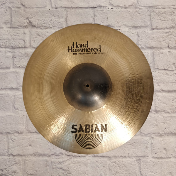 Sabian 22 Inch HH Hand Hammered Power Bell Ride Cymbal