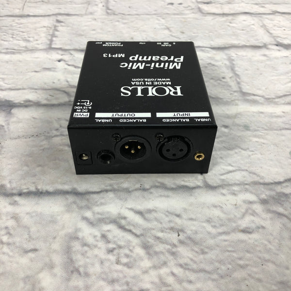 Rolls MP13 MiniMic Preamp Evolution Music