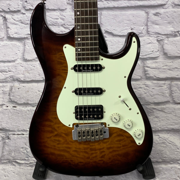 Samick Greg Bennett Malibu Electric Guitar Sunburst - Evolution Music