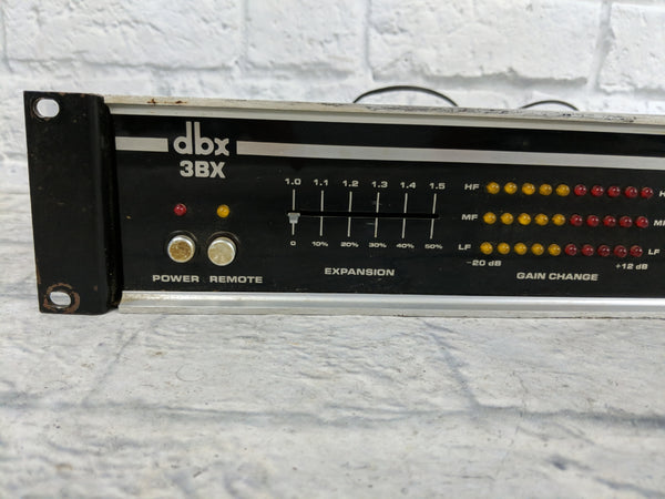 Vintage DBX 3BX 3 Band Dynamic Range Extender 1970s - Evolution Music