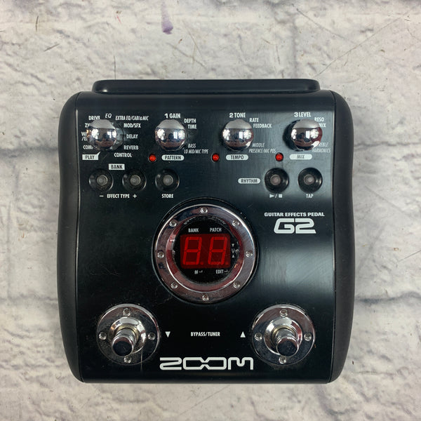 g2 pedal Zoom G2 Guitar Multieffects Pedal