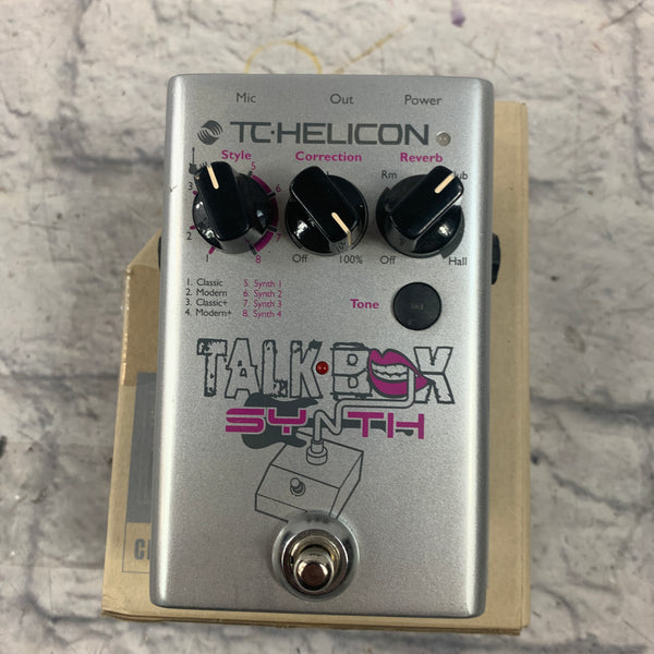 TC Helicon Talkbox Synth Pedal - Evolution Music