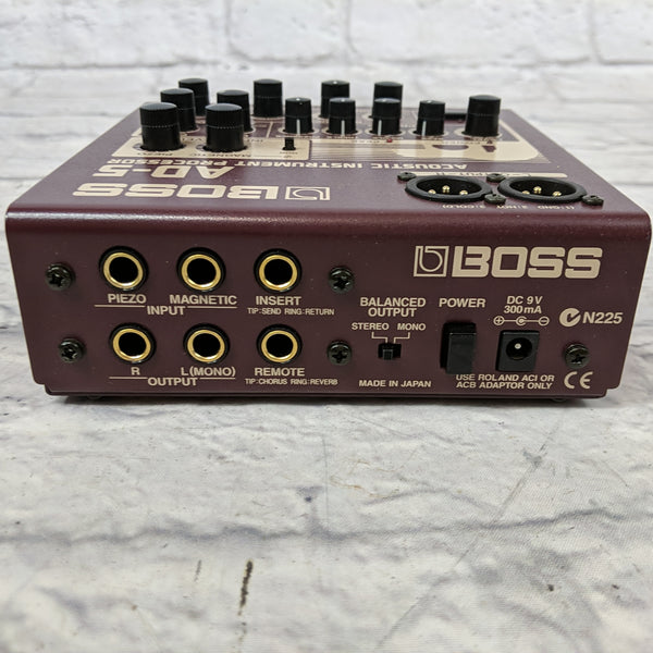 BOSS AD-5 acoustic instrument processor-