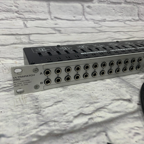 Behringer Ultrapatch Pro PX 2000 Rack Patchbay - Evolution Music