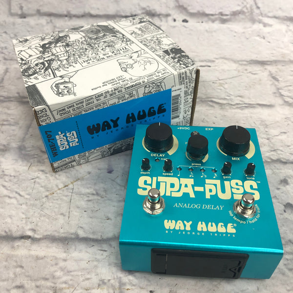 Way Huge Supa Puss Analog Delay Pedal - Evolution Music