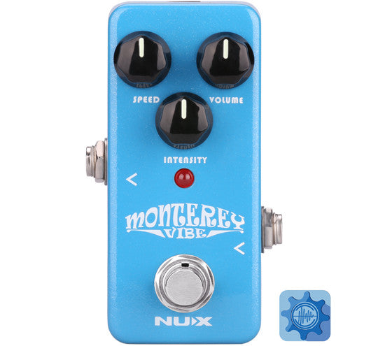 mega vibe pedal NuX NCH-1 Monterey Vibe Mini Vibrato Pedal