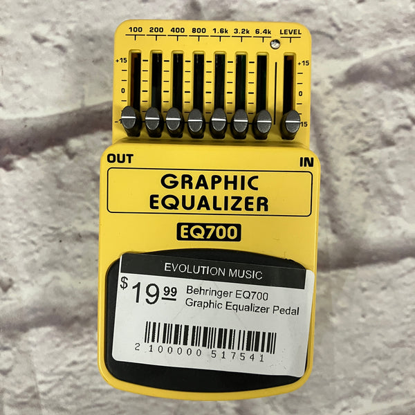 Behringer EQ700 Graphic Equalizer Pedal