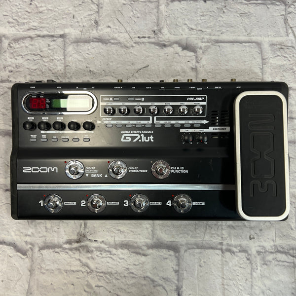 Zoom G7.1ut Multieffects Processor Pedal - Evolution Music