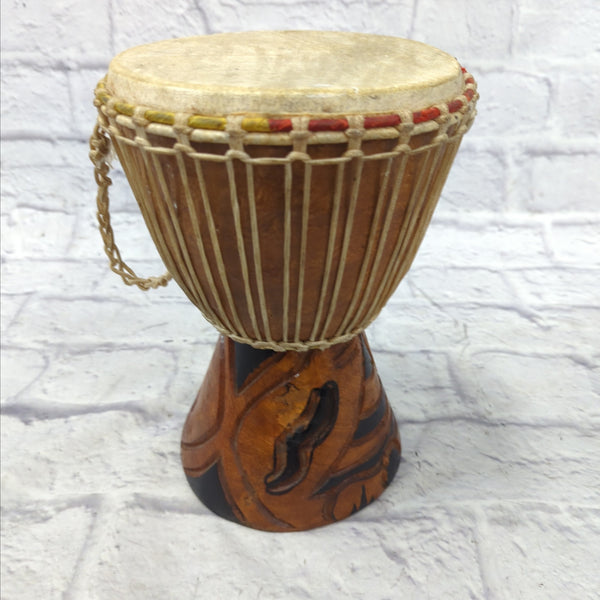 Unknown Small Djembe Hand Drum Evolution Music