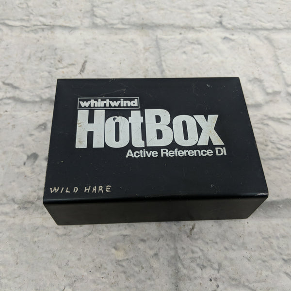 Whirlwind HotBox Active Reference DI Direct Box - Evolution Music