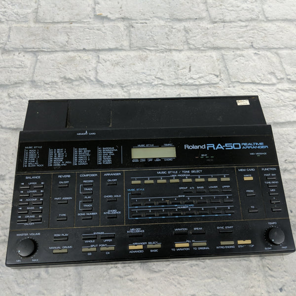 1980s Roland RA-50 Real Time Arranger - Evolution Music