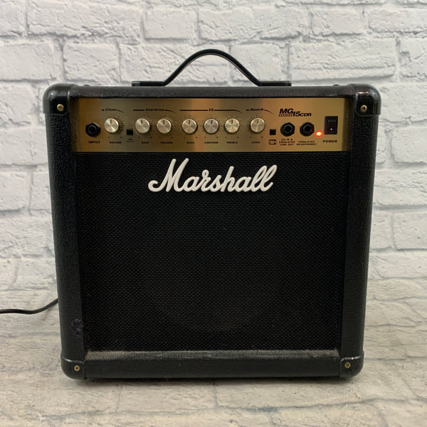 Marshall MG15CDR Bass Guitar Combo Amp - Evolution Music