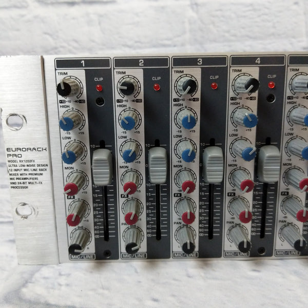 Behringer Eurorack Pro RX1202FX Mixer - Evolution Music