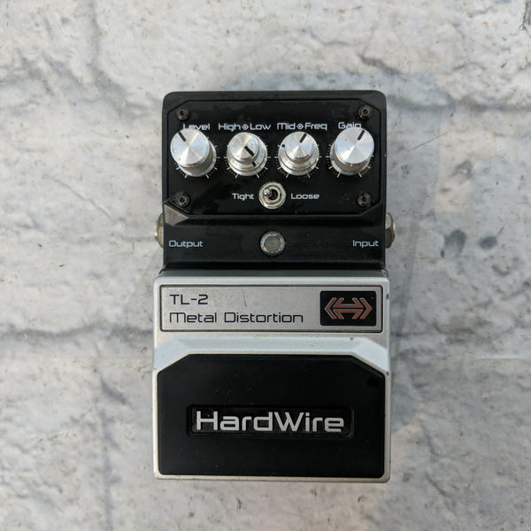 Digitech Hardwire TL-2 Metal Distortion Pedal - Evolution Music