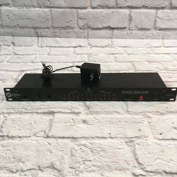 Sabine RT-1600 Rackmount Tuner - Evolution Music