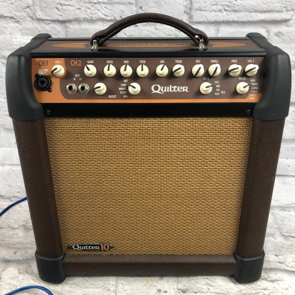 Quilter MicroPro 200 1x10 Guitar Combo Amp with FC2006 Footswitch