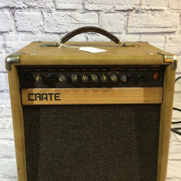 Crate CA30D Acoustic Guitar Combo Amp - Evolution Music