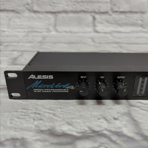 Alesis Microverb 4 Digital Reverb Effects Processor - Evolution Music