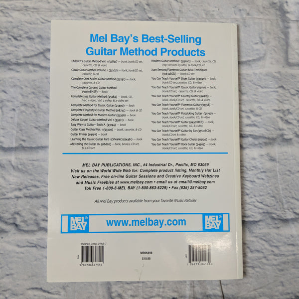 Mel Bays You Can Teach Yourself Fingerpicking Guitar Evolution Music 7009