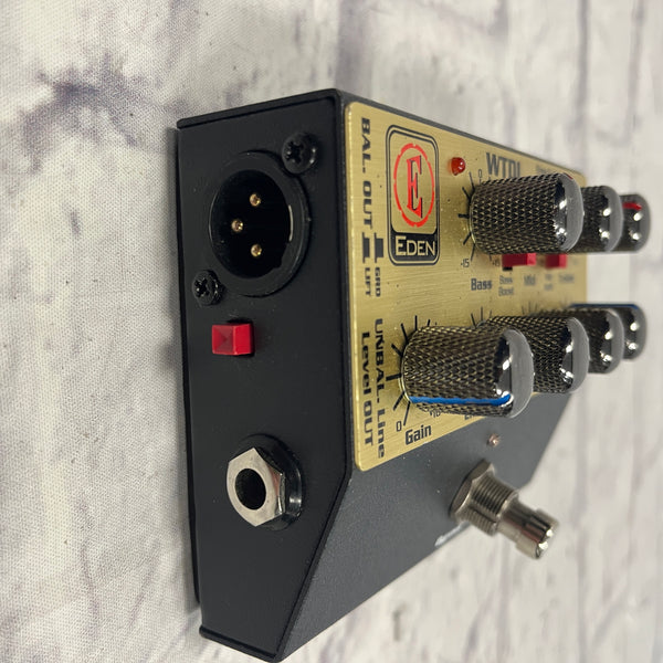 Eden WTDI Bass Preamp Pedal - Evolution Music