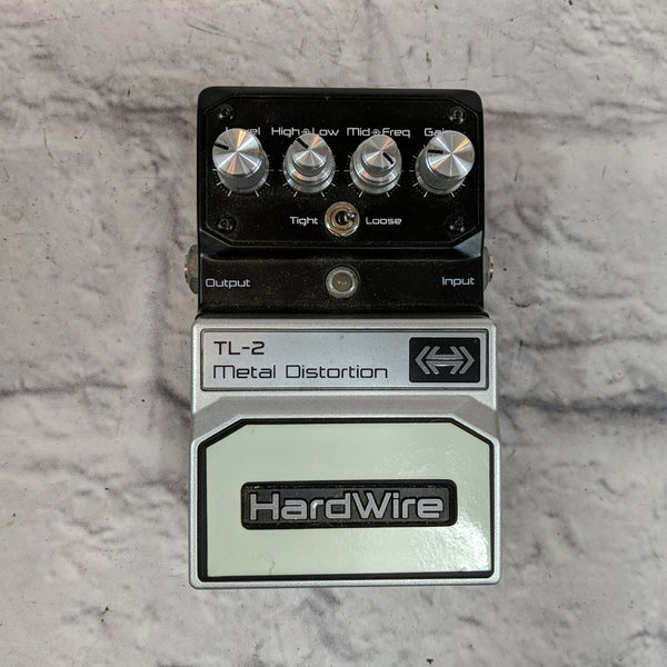 Digitech Hardwire TL-2 Metal Distortion Pedal - Evolution Music
