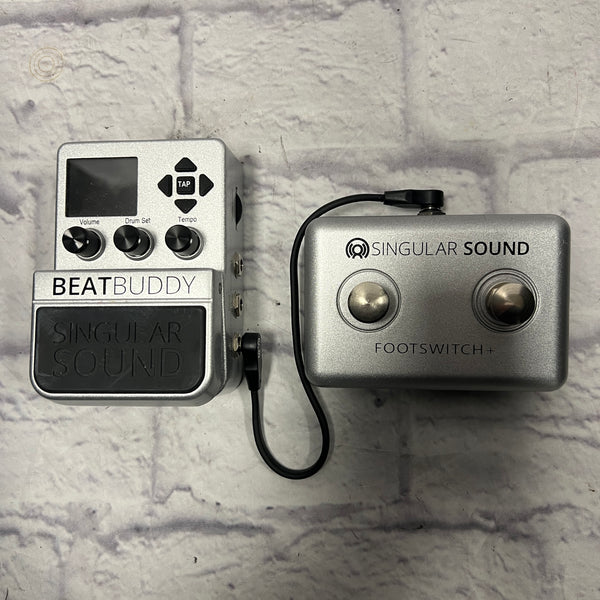 Singular Sound Beat Buddy with Foot Switch Drum Machine Pedal